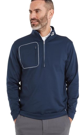 FootJoy TS Texture midlayer homme, marine