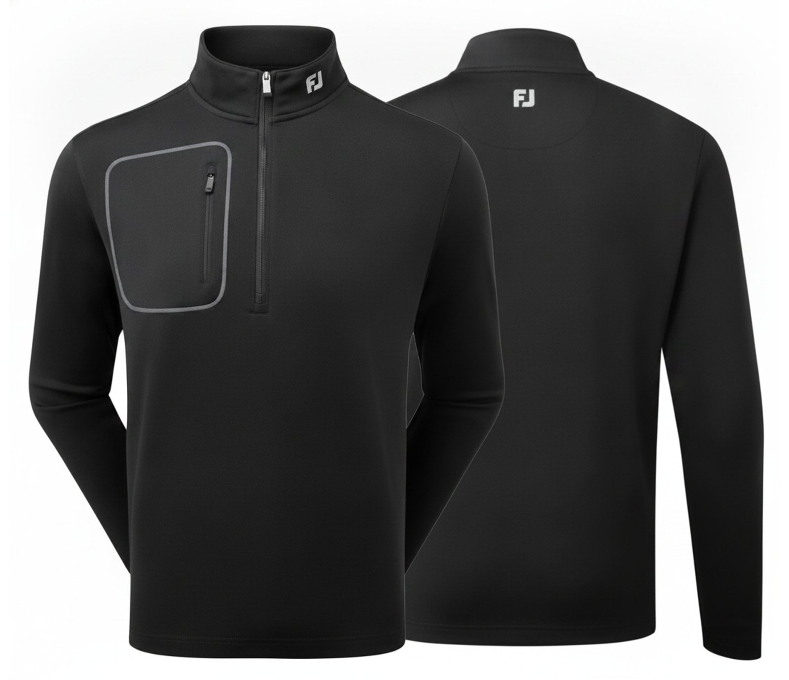 FootJoy ThermoSeries Texture Midlayer sweat homme, noir