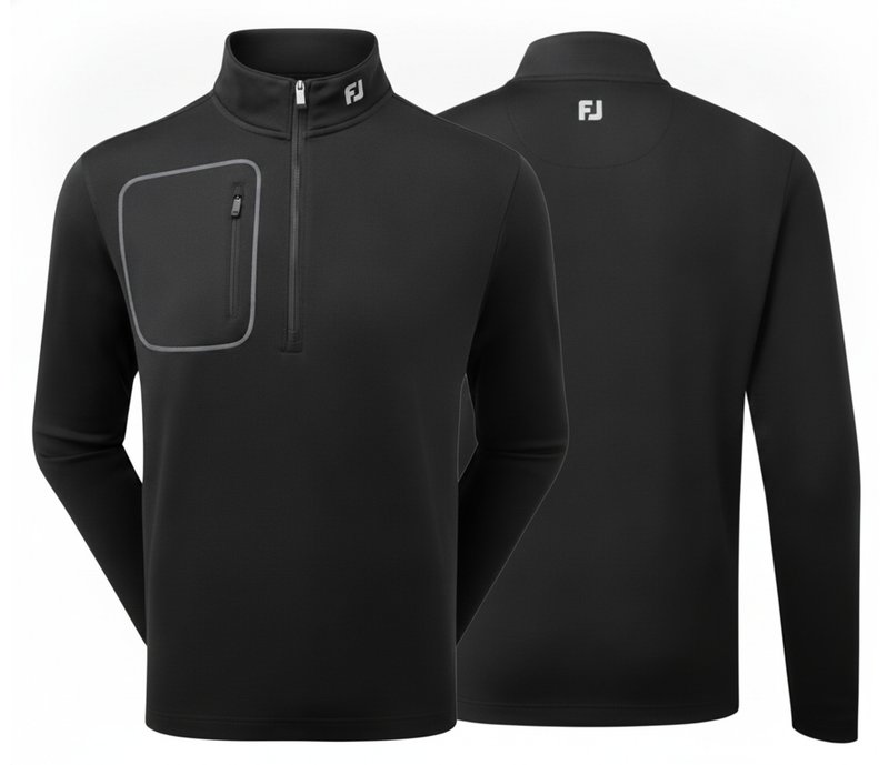 FootJoy ThermoSeries Texture Midlayer sweat homme, noir