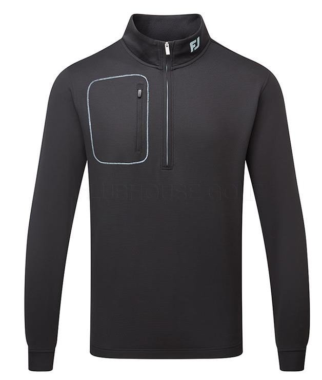 FootJoy ThermoSeries Texture Midlayer sweat homme, noir