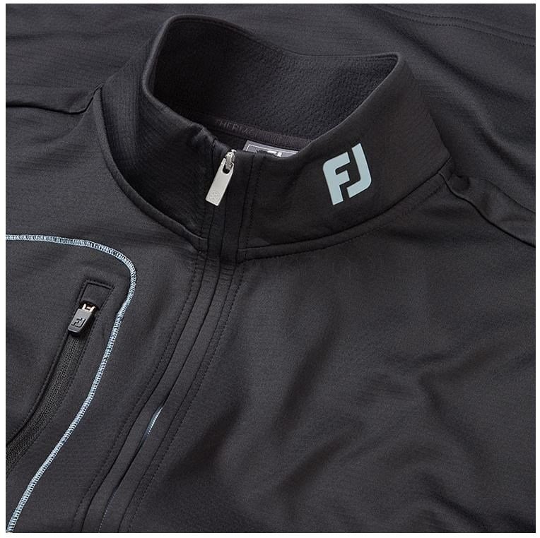 FootJoy ThermoSeries Texture Midlayer sweat homme, noir