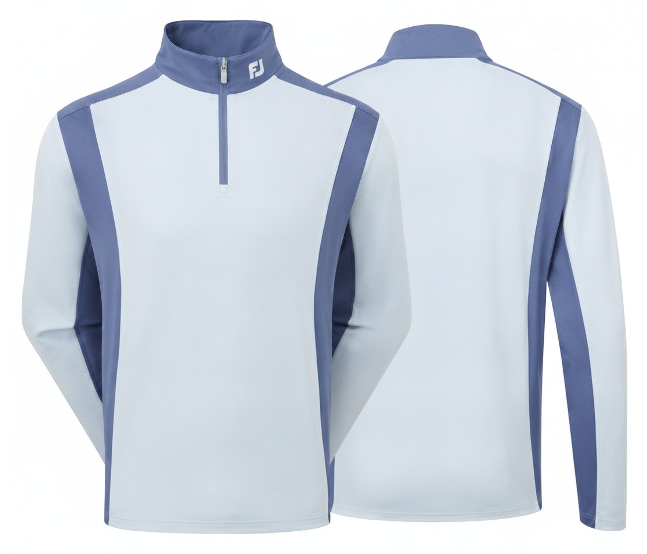 FootJoy ThermoSeries Blocked Midlayer sweat-shirt homme, mist/midnight