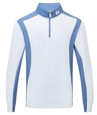 FootJoy ThermoSeries Blocked Midlayer sweat-shirt homme, mist/midnight