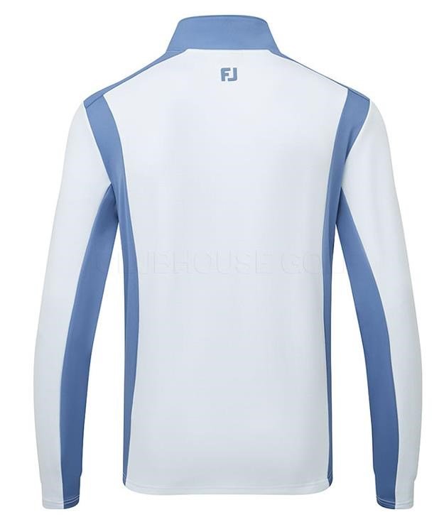 FootJoy ThermoSeries Blocked Midlayer sweat-shirt homme, mist/midnight