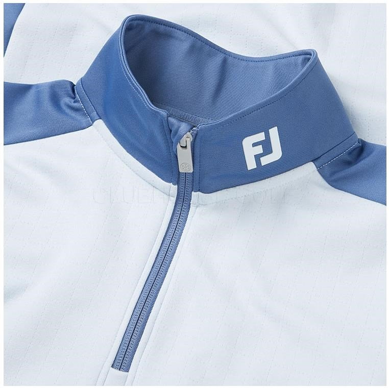 FootJoy ThermoSeries Blocked Midlayer sweat-shirt homme, mist/midnight
