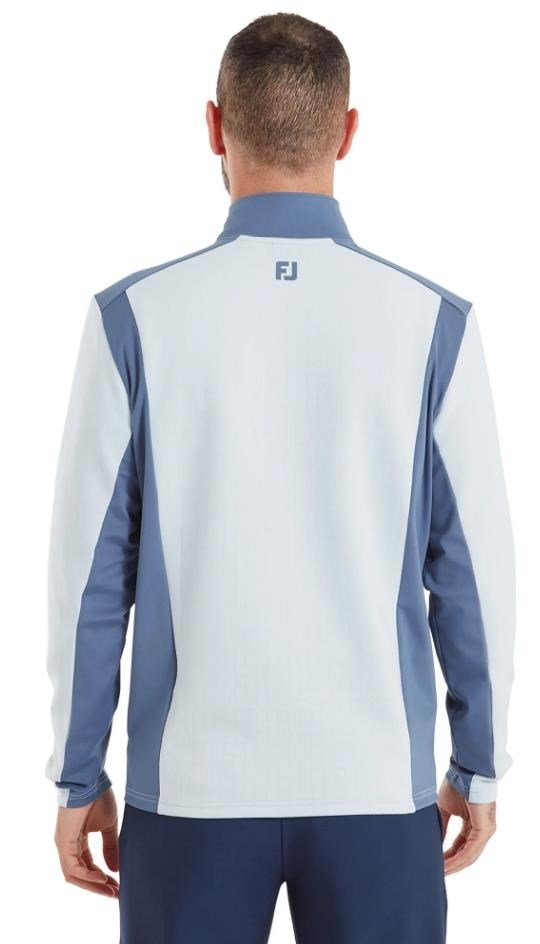 FootJoy ThermoSeries Blocked Midlayer sweat-shirt homme, mist/midnight