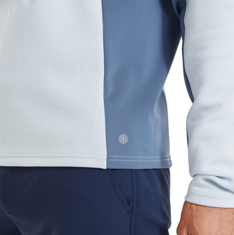 FootJoy ThermoSeries Blocked Midlayer sweat-shirt homme, mist/midnight