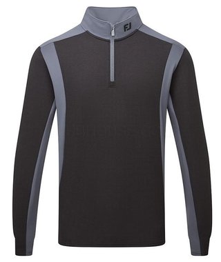 FootJoy ThermoSeries Blocked Midlayer sweat homme, noir/charcoal