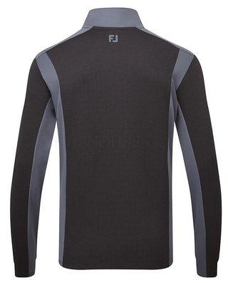 FootJoy ThermoSeries Blocked Midlayer sweat homme, noir/charcoal
