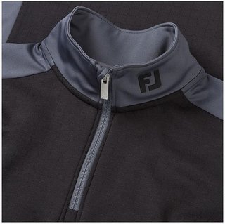 FootJoy ThermoSeries Blocked Midlayer sweat homme, noir/charcoal