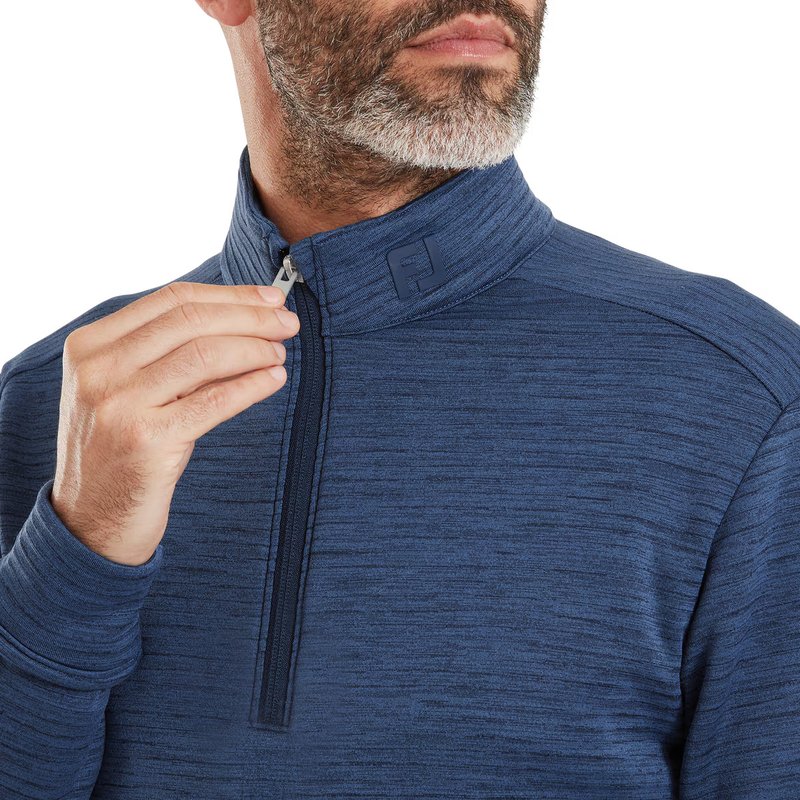 FootJoy ThermoSeries Space Dye Midlayer sweatshirt homme, navy