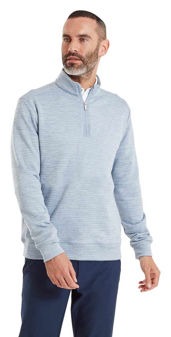 FootJoy ThermoSeries Space Dye Midlayer sweatshirt homme, gris