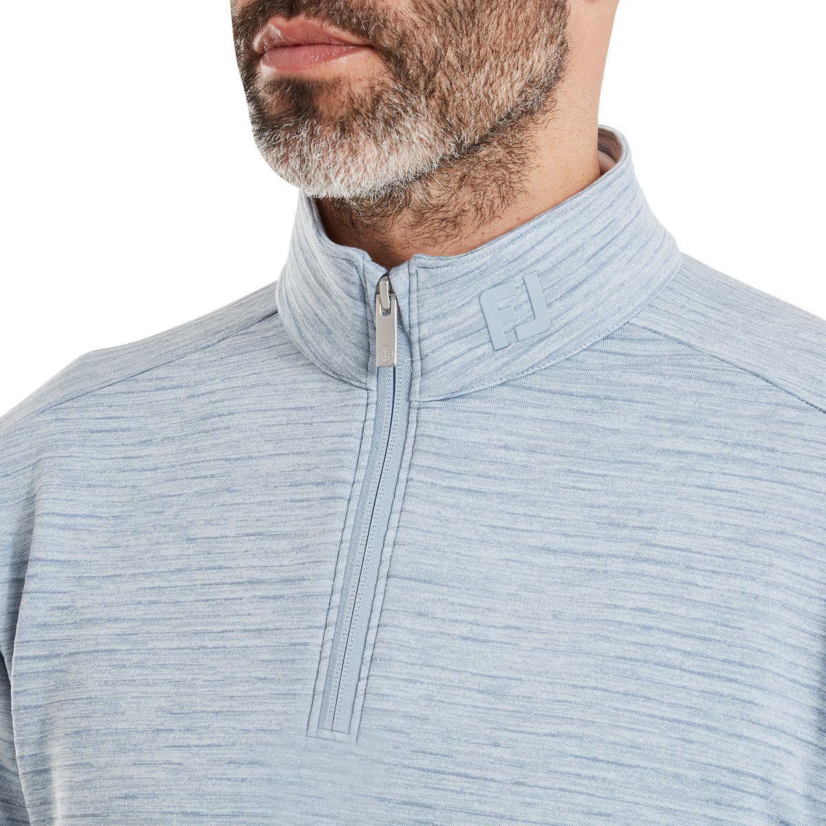 FootJoy ThermoSeries Space Dye Midlayer sweatshirt homme, gris
