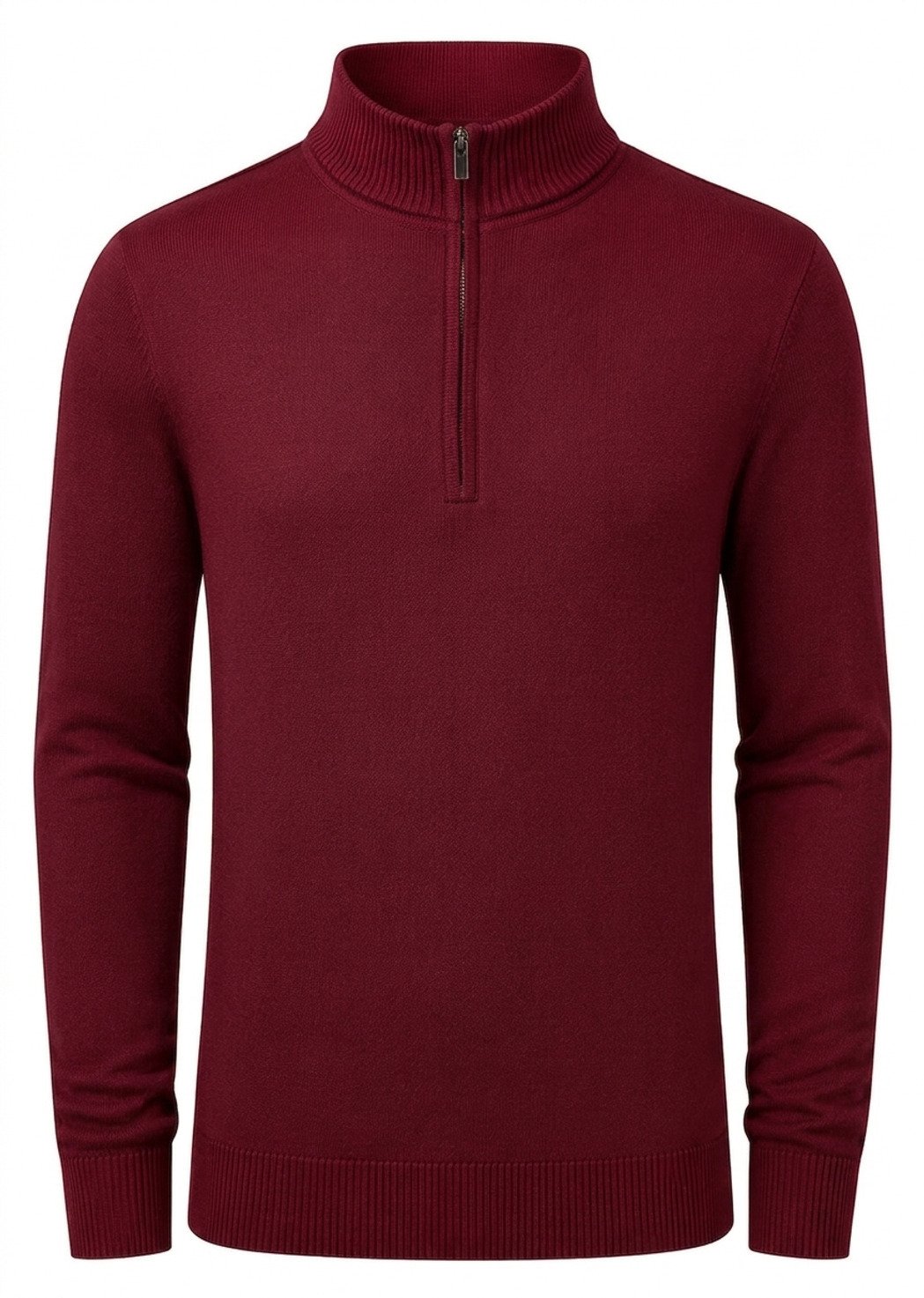 FootJoy drirelease Half-Zip Lined pull homme, rouge