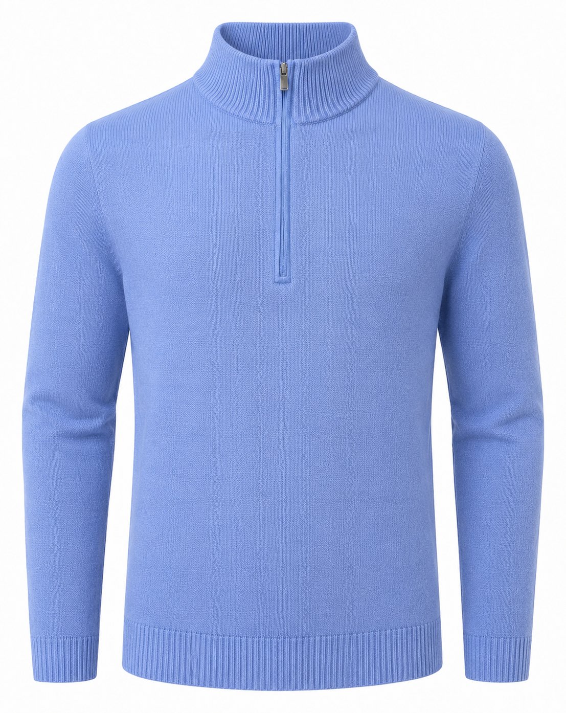 FootJoy drirelease Half-Zip Lined pull homme, heather blue