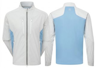 FootJoy Hydro Innovation Arcus veste homme, oyster grey/mid blue