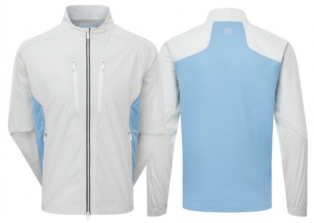 FootJoy Hydro Innovation Arcus veste homme, oyster grey/mid blue