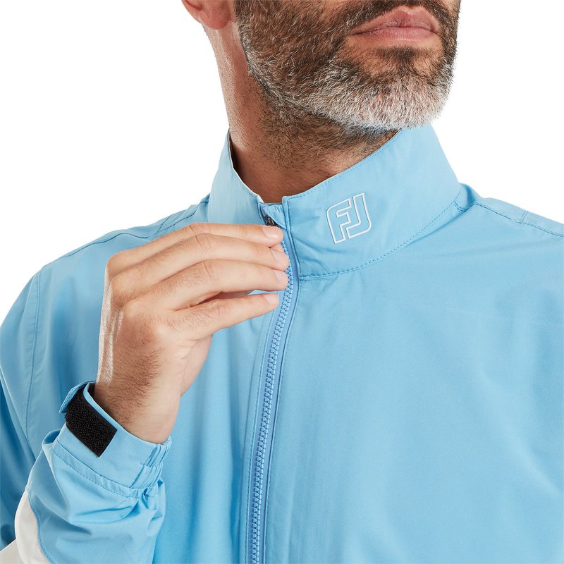 FootJoy HydroLite X veste homme, mid blue/oyster grey