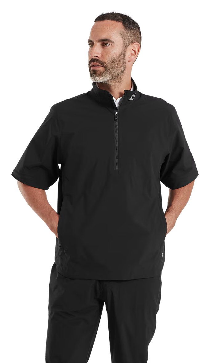 FootJoy HydroLite X veste de pluie manches courtes homme, noir