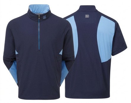 FootJoy HydroLite X veste de pluie manches courtes homme, navy/mid blue