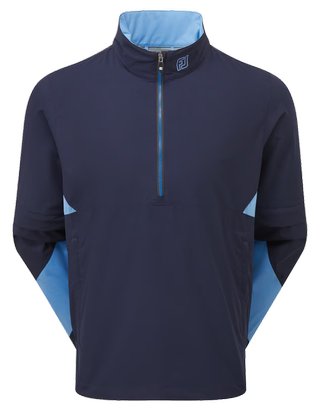 FootJoy HydroLite X Short Sleeve Rain chemise de pluie homme, marine/bleu moyen