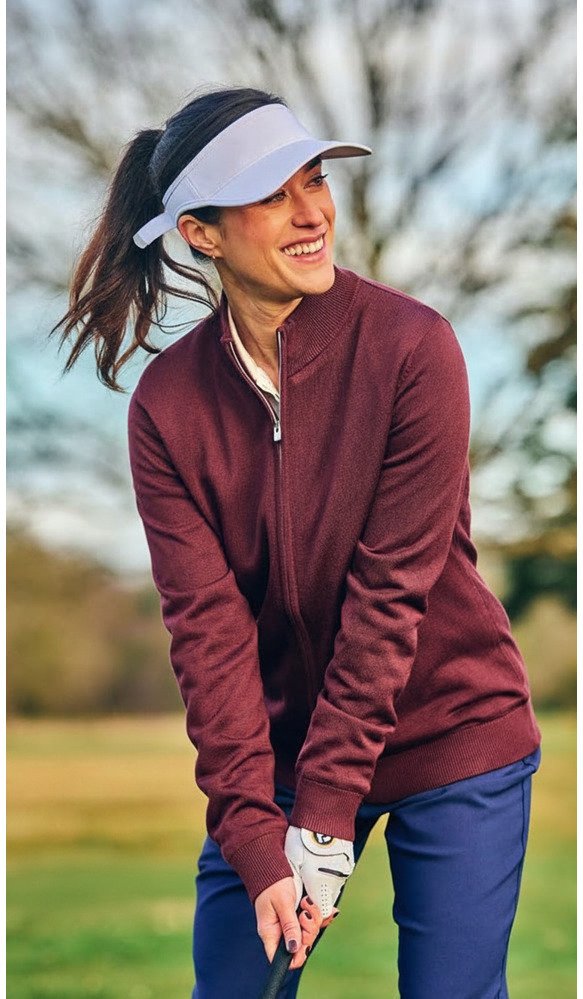FootJoy drirelease Full-Zip Lined pull femme zippé, port