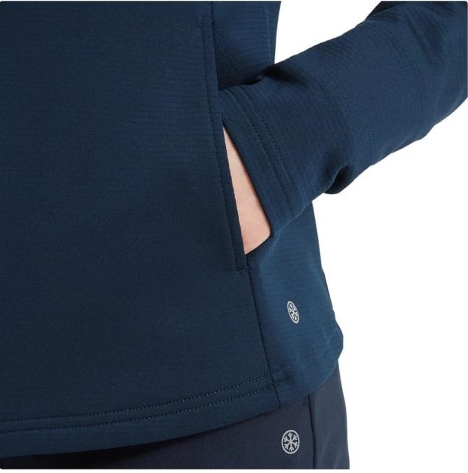 FootJoy ThermoSeries Full-Zip Midlayer pull femme, marine
