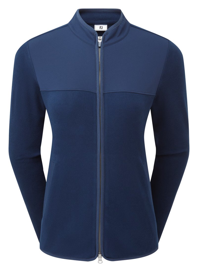 FootJoy MicroFleece Full-Zip Midlayer sweat femme, navy