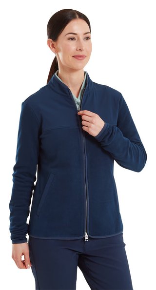 FootJoy MicroFleece Full-Zip Midlayer sweat femme, navy