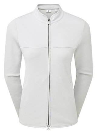 FootJoy MicroFleece Full-Zip Midlayer sweat femme, gris