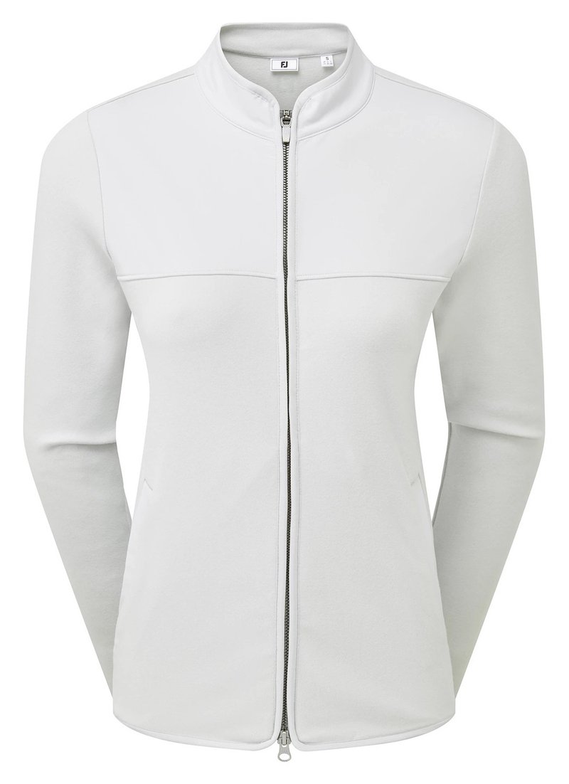 FootJoy MicroFleece Full-Zip Midlayer sweat femme, gris