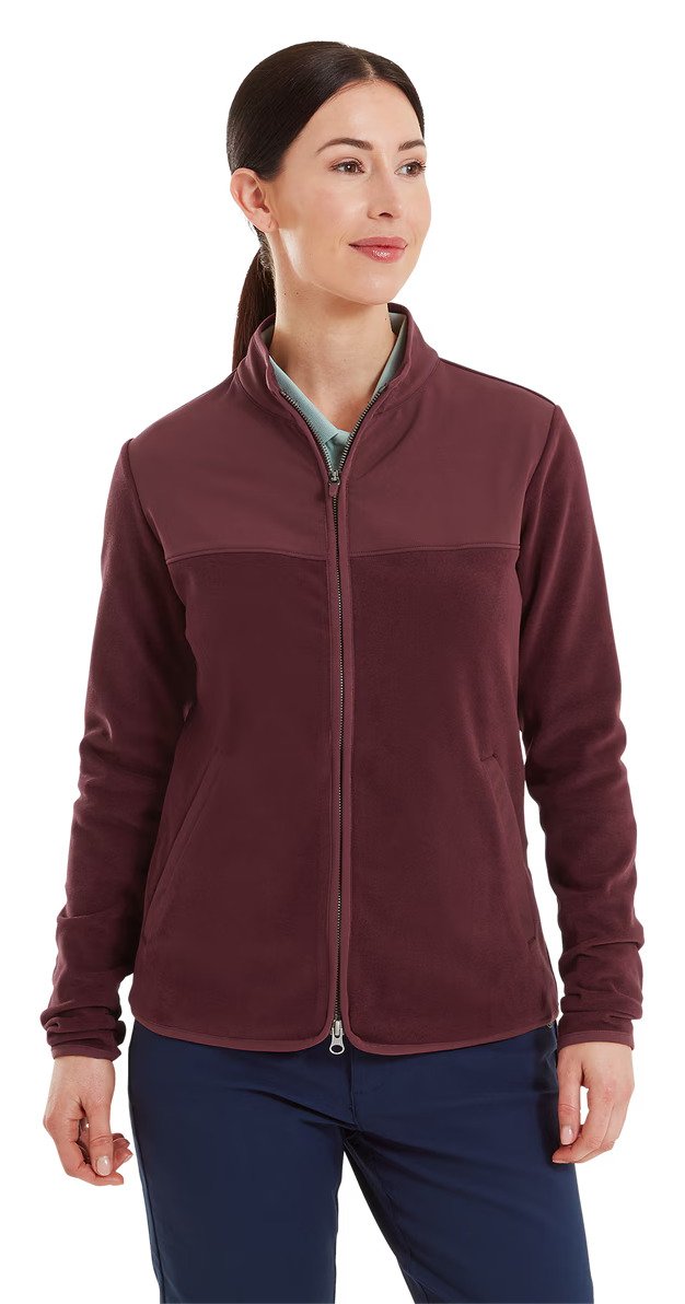 FootJoy MicroFleece Full-Zip Midlayer sweat femme, port