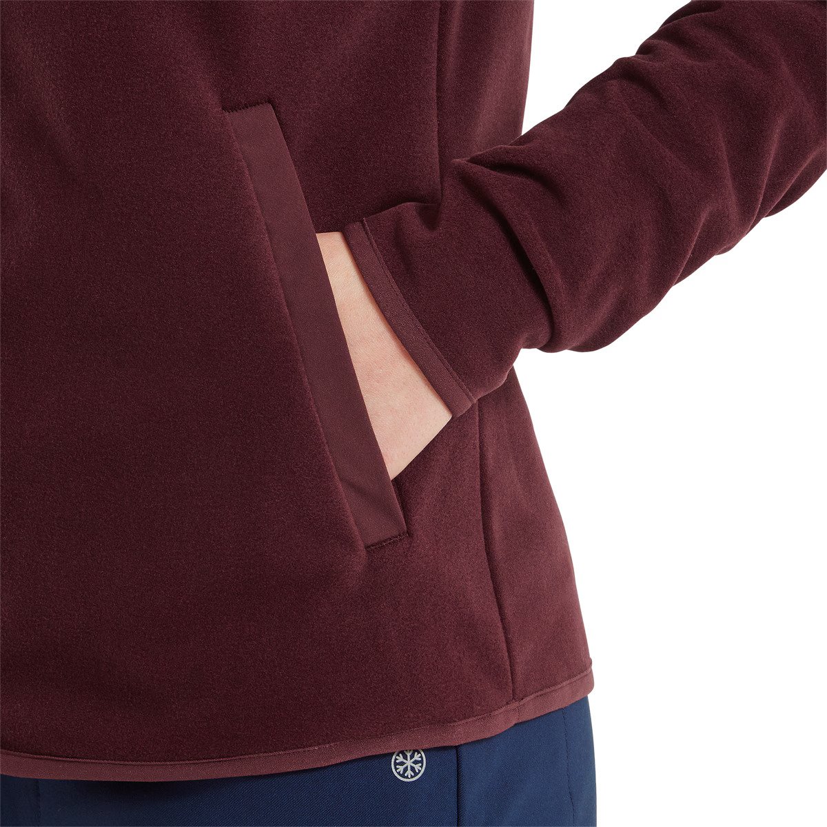 FootJoy MicroFleece Full-Zip Midlayer sweat femme, port