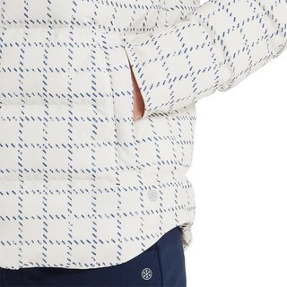 FootJoy ThermoSeries Insulated veste femme, off white/navy distressed plaid