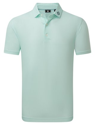 FootJoy Heritage Logo Lisle polo homme, blanc/mint julep