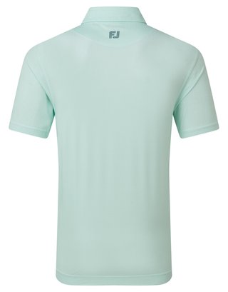 FootJoy Heritage Logo Lisle polo homme, blanc/mint julep