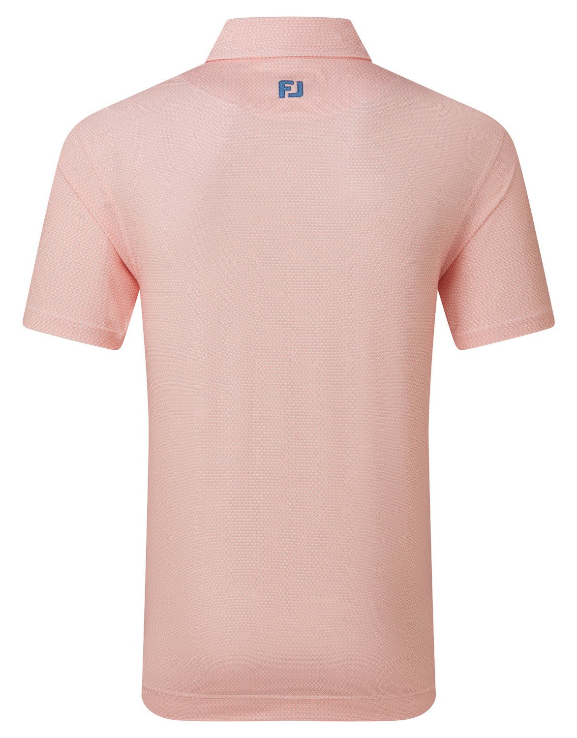 FootJoy Heritage Logo Lisle polo homme, blanc/pêche