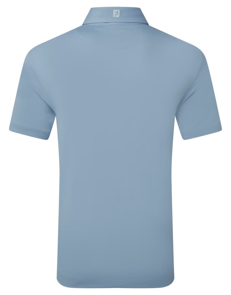 FootJoy Stretch Pique polo homme, solid winward blue