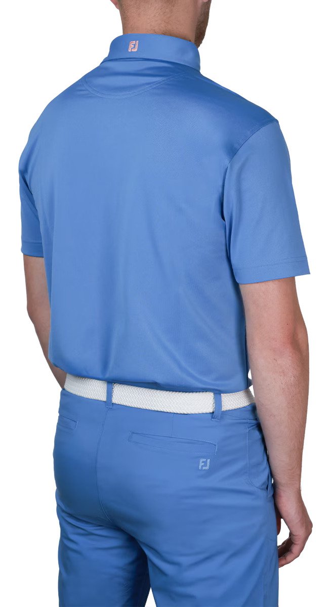 FootJoy Stretch Pique Solid polo homme, riviera