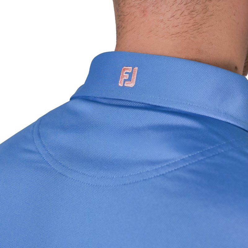 FootJoy Stretch Pique Solid polo homme, riviera