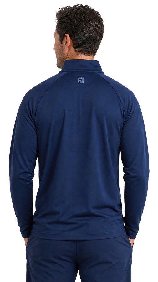 FootJoy Raglan H Block Chill-Out Midlayer Longsleeves t-shirt homme, navy
