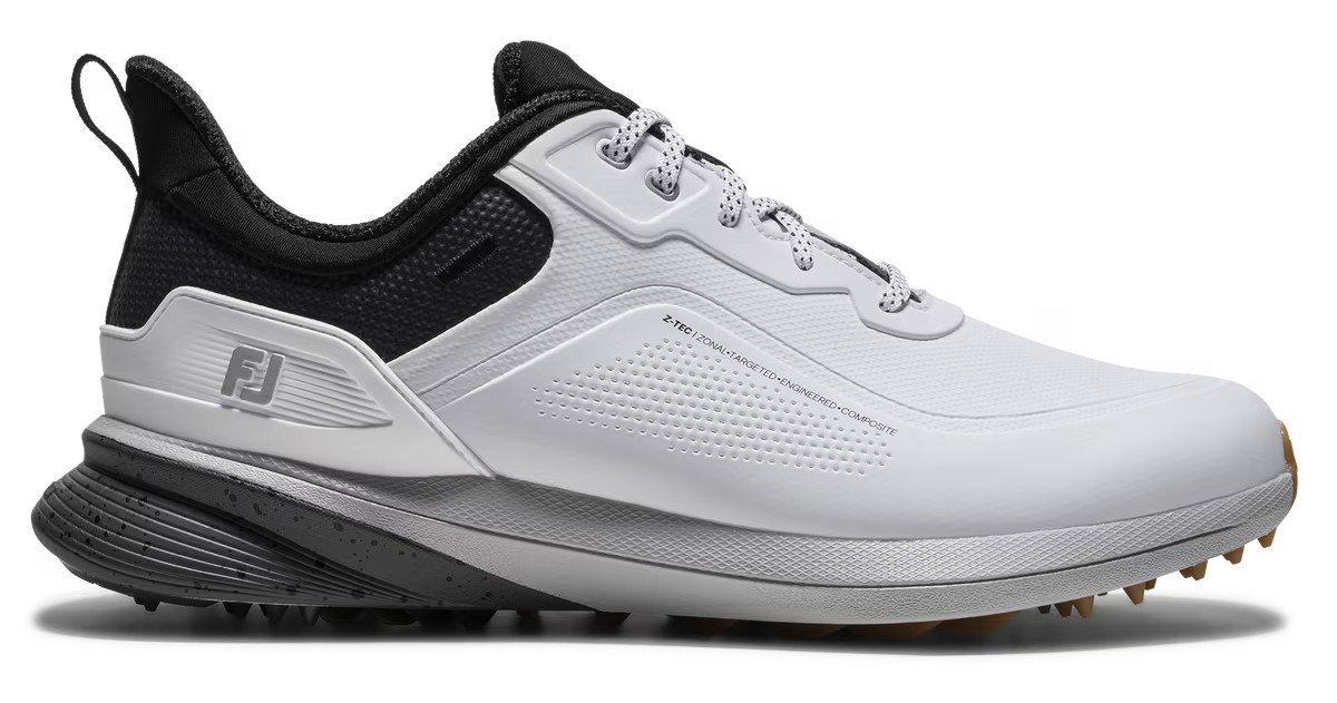 FootJoy PRO/SL chaussures de golf homme, blanc/noir gum