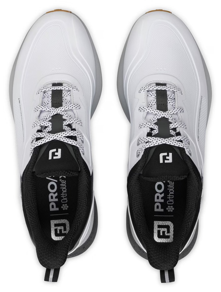 FootJoy PRO/SL chaussures de golf homme, blanc/noir gum