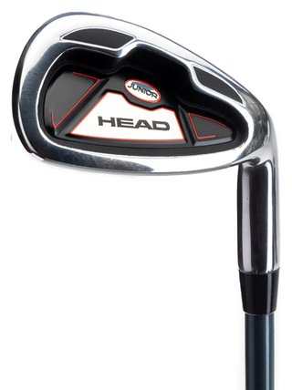 HEAD 5PC set de golf junior, graphite, +sac stand, rouge/bleu