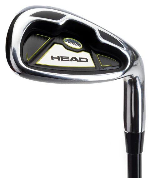 Head 5PC junior set de golf, graphite, +sac stand (jusqu'à 117 cm, 9-12 ans), volt/noir