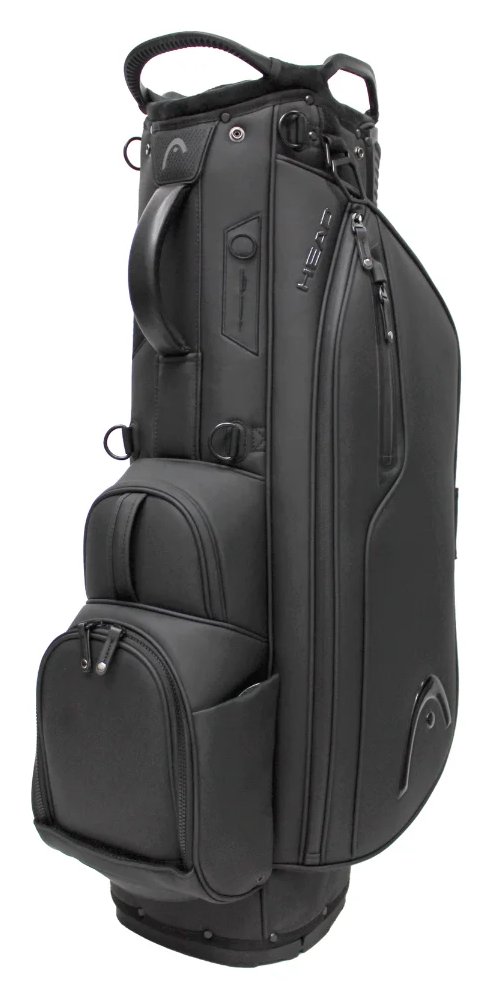 Head Golf PU Leather Premium Neutral NA cart bag, noir