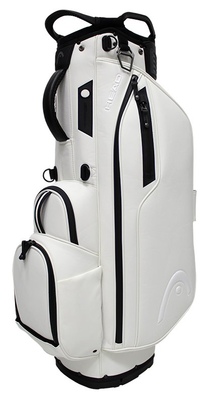 Head Golf PU Leather Premium Neutral NA stand bag, blanc