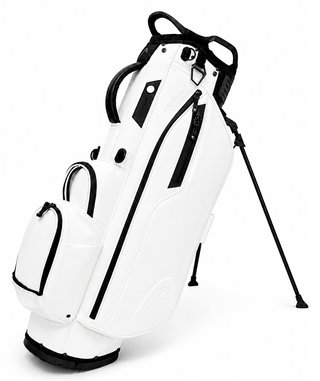Head Golf PU Leather Premium Neutral NA stand bag, blanc