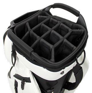 Head Golf PU Leather Premium Neutral NA stand bag, blanc
