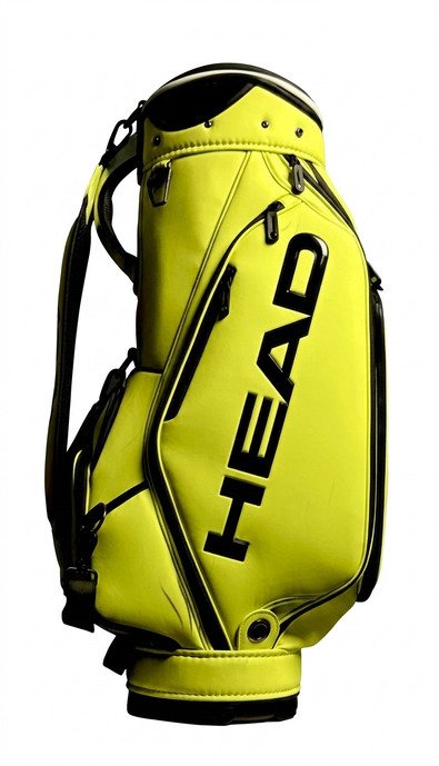 Head Golf PU Leather Premium Logo Head sac de chariot, volt yellow/green